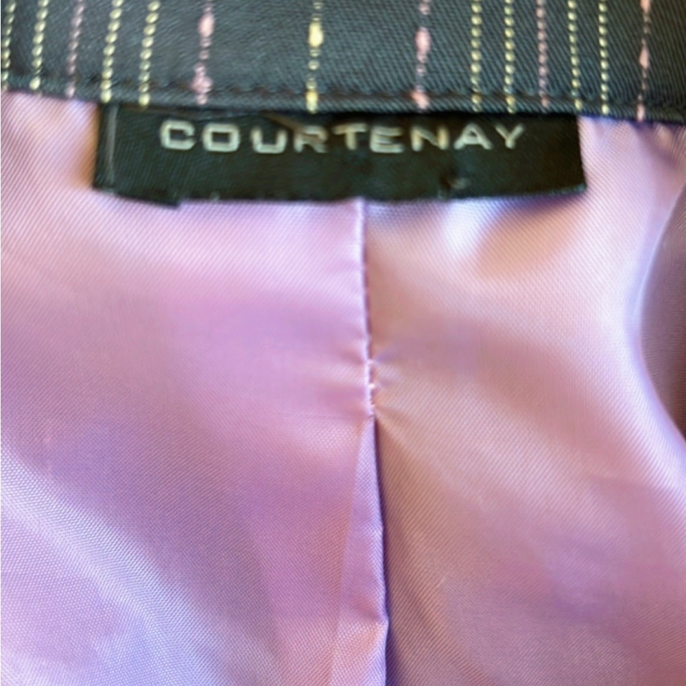 Courtenay Blue Pinstripe Blazer - Picture 10 of 13